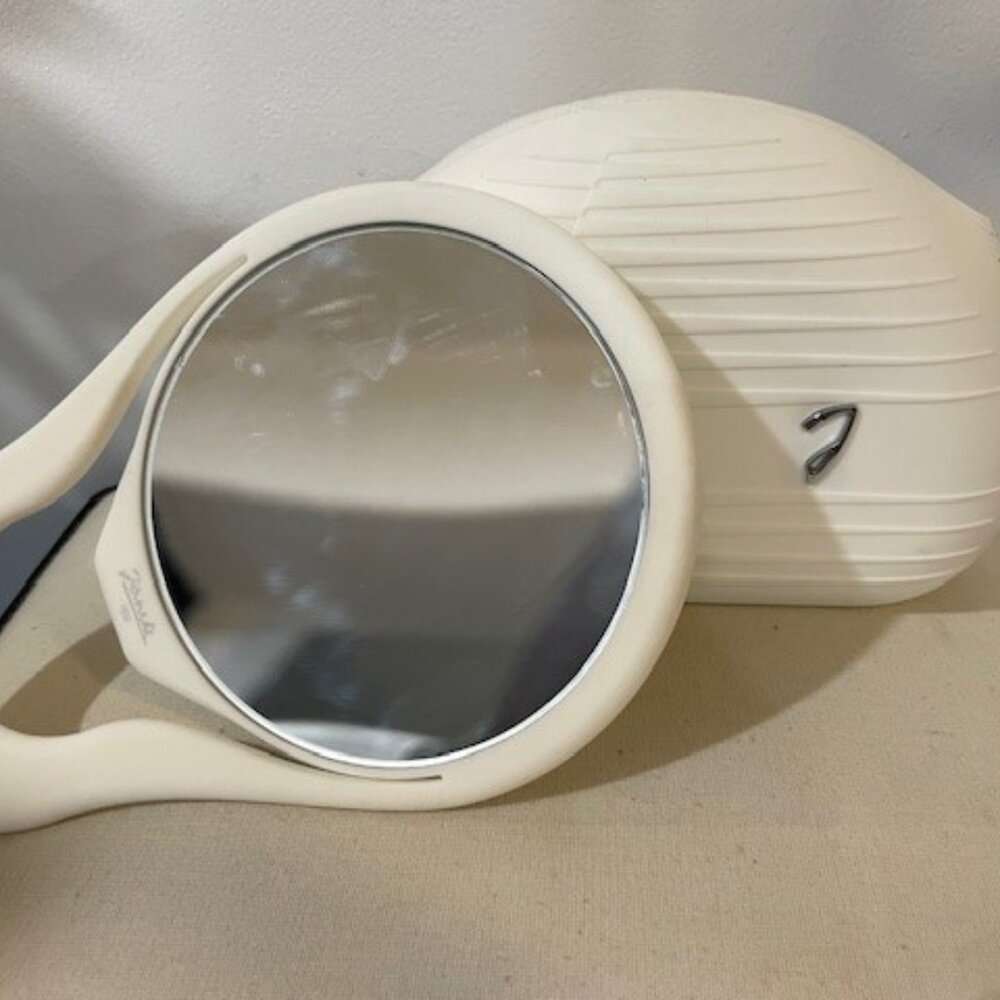 Cosmetic Bag & Mirror - Made in Italy -NEW !